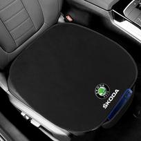 Automobilio sėdynės užvalkalas su daiktadėže Priekinės ir galinės sėdynės Kvėpuojantis paminkštintas užvalkalas Skoda Octavia SUPERB RAPID KAROQ FABIA YETI left black