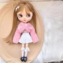 Madingi 1/6 Blythe lėlės drabužiai Megztinio rinkinys Barbie lėlės keičiami drabužiai Ob24 lėlės aprangos aksesuarai Be kojinių