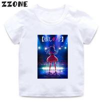Hot Sale Anime Manga Oshi No Ko Graphic Cartoon Kids TShirts Cute Girls Clothes Baby Boys T shirt Summer Children Topsooo5874 160 blue