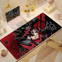 Anime BBlack Clover Mouse Pad Large NonSlip Lockedge Desktop Computer Desk Mat Writing Keyboard Mousepad Office Gamer Student 800x400x2mm