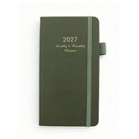 24K Gold 2027 Weekly Planner Pocket Notebook 24K
