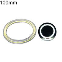 60–120 mm automobilio COB Angel Eye LED žiedinio žibinto priekinio žibinto lempa 100mm