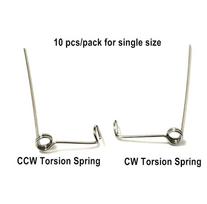 Dantų ortodontinis besisukantis ašinis spyruoklinis sukimas/teigiamas sukimasis CWCCW, sukamas pagal laikrodžio rodyklę, spyruoklinis dantų orto priedas 4 packs Torsion Mixed