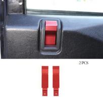 Aliuminio lydinio Automobilio Durų Vidinis Durų Dubenėlis durų rankena Apdailos Pakeitimo Aksesuarai Land Rover Defender 90 110 2004-2018 gray