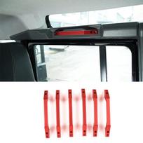 Aliuminio lydinio Automobilio Durų Vidinis Durų Dubenėlis durų rankena Apdailos Pakeitimo Aksesuarai Land Rover Defender 90 110 2004-2018
