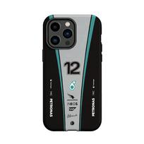 F1 lenktyninio automobilio 2-in-1 plėvelės dėklas tinka Apple 17/14/13/15Pro dvigubam apsauginiam dėklui su blizgiu paviršiumi iPhone14 pro