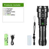 2000M prožektorius LED žibintuvėlis 500W baltas lazerinis didelio galingumo žibintuvėlis USB įkraunamas galingas žibintuvėlis žibintuvėlis rankinė lempa with 18650 battery