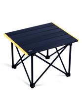 iClimb Outdoor Itin lengvas sulankstomas aliuminio kempingo stalas su ritininiu paviršiumi, apkrovos talpa 30 kg, kalnų, solo, kompaktiškas, su laikymo krepšiu, stalas, stalas, stalas, stalas, 30 kg, juoda