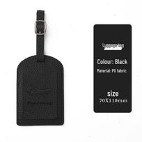 RFID Passport Holder & Luggage Tag Journal Set - PU Leather, Multi-Card Slots