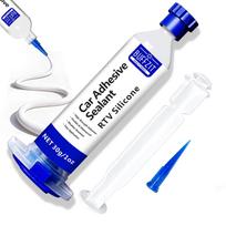 RTV Silicone Adhesive Sealant – 100% Silicone Waterproof Caulk, Strong Bond, Shrink & Crack Proof – Automotive Gaskets, Engine, Sunroof, 30g balta