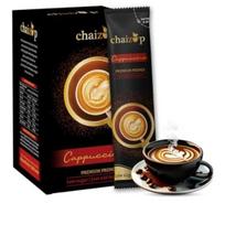 Chaizup Premium 1-Min Instant Cappuccino Coffee Premix - 6 Sachets,120 Gm brown