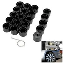 20X rato varžtų veržlių gaubtai Golf Bora Passat Jett/a 17mm juodi
