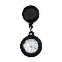 Gift Doctor/Nurse Clip-on Quartz Clock Pocket Watch Doctor  Hanging Fob Watch Retractable Nurse Watch