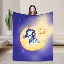 Dandys World Astro Sleep Flannel Blankets  Super Soft Throw Blanket for Outdoor Airplane Travel Street Bedspread Sofa Bed Cover 75cmx90cm