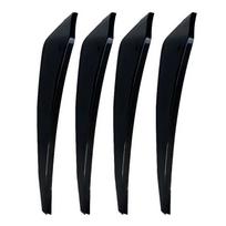 4PCS Car Wheel Eyebrow Bumper Fender Splash Guard Exterior Parts For BMW 4 Series F32 F33 F36 G22 G23 G26 2014-2024 2025 Black NEW