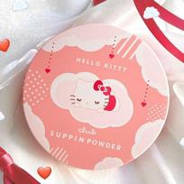 club cosmetics - Sanrio Hello Kitty Suppin Powder White Floral Bouquet 26g pink