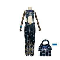 Cujoh Cosplay Costume Wig Anime Jolyne Kujo Woman Christmas Halloween Party Clothing L black