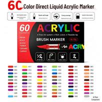 366-Color Acrylic Marker Set for Student Painting & Graffiti - Stackable Art Supplies Student Painting Graffiti Pen Set