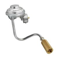 Universal Gases Regulator Reliable Universal Grilling Regulator Replacement Metal Material Suitable for Outdoor Cooking 1 gray