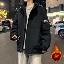 Winter Men's Parkas Fashion Hooded Windbreaker Padding Coat Men Women Warm Jackets 8XL