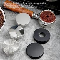 Black Color Coffee Distributor Tamper Aluminum alloy Espresso Distribution Tool  For Espresso Maker 53mm