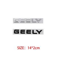 EMGRAND GEELY nauja raidė Ženklelis Lipdukai automobiliams Serijai Atlas EmgrandGT monjaro coolray modifikuotas kėbulas galinės bagažinės logotipas gloss black white