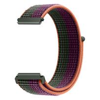 20mm 22mm Watch Sport Strap For Garmin Forerunner 265 255 965 165 255 Music Nylon loop Bracelet Garmin Venu 3 Vivoactive 5 band 20mm black