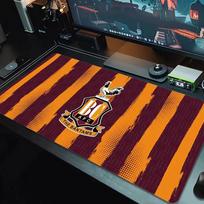 Bradford City Afc Mouse Pad Large Gaming Table Cushion Nonslip Laptop Tablet Big Mousepad Xxl Mat Mini Pc Playmat With Lock Edge 40cmx90cm(15.7x35.4inch)