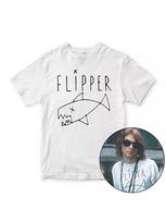 Kurt Cobain T-Shirt - Flipper / Nirvana / Nirvana M white