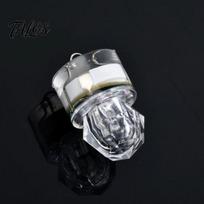 LED Diamond Shape Flash Fishing Light Squid Strobe Deep Drop Underwater Bait