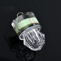 LED Diamond Shape Flash Fishing Light Squid Strobe Deep Drop Underwater Bait