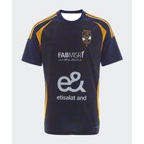 24-25 Al Ahly Egypt Football Jersey Boys Casual Daily Short Sleeve Soccer Shirt Fans Version Sportwear Classic Team Support Tops XL
