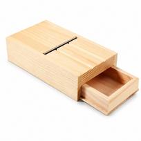 Wepronge Bonito Flake Shaver Wooden Drawer Tabletop Natural Wood Grain Color 1910