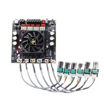 Subwoofer Amplifier Board DC 12-42V XY-HT21MAX Upgraded Version 2.1-Channel Bluetooth Amplifier Board 200W*2+400W TPA3223