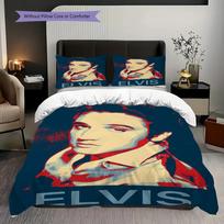 Elvis Presley Jailhouse Rock Threepiece Set 1 Duvet Cover 2 Pillowcase Without Core Soft And Comfortable Duvet Cover And Pillowcase 135x200cm