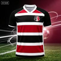 2026/27 Santa Cruz Unisex Polo Collar Football Jersey, Mesh Breathable 3D Print Shirt, Men Summer Sport Quick Drying Jersey 5XL