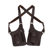 Luxury Underarm Strap Wallet Pocket Vintage Double Shoulder Pouch  for Men and Women