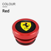 Metal Car Cigarette Lighter Cover Dustproof Decoration Cap For Ferrari F430 Stradale 458 488 599 612 FF F12 Charles Leclerc 499P TH7