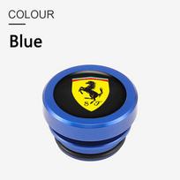 Metal Car Cigarette Lighter Cover Dustproof Decoration Cap For Ferrari F430 Stradale 458 488 599 612 FF F12 Charles Leclerc 499P TH7