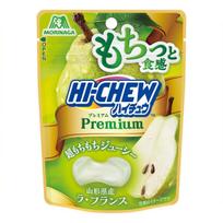 Morinaga Premium Hi-Chew La France Pear Flavor 32g Chewy Candy yellow