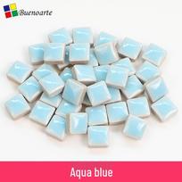 1cm Mixed Color Ceramic Mosaic Tiles for DIY Mural Projects 0.95*0.95cm