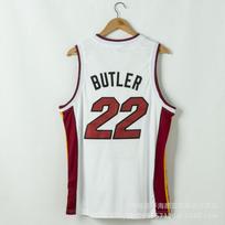 Embroidered Basketball Jersey Miami Heat 22 Jimmy Butler Sports Uniform Men Women Breathable Team Shirt L
