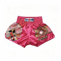 Thai Boxing Shorts Powerpuff Robot Sports MMA Training Kickboxing Pants Adults Kids Kids XXXL 140