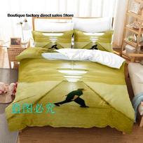 Ghostly Backrooms Vibe 3D printing Bedding Set Single Twin Full Queen King Size Bed Set Kids Bedroom Duvetcover Sets  Bed EU Single(135x200cm)