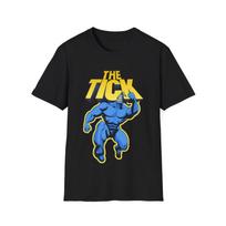 The Tick T-Shirt, The Tick Unisex Softstyle T-Shirt XL blue