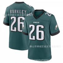 Philadelphia Eagles 26 Barkley Football Jersey Mens Sports Training Game Uniform XXXL