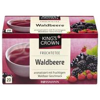 Rothmans King'S Crown Fruit Tea Wildberry 20 Tea Bags