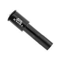 Aliuminio-Cinko Cinko Lydinio Šakės Vairo Stiebo Prailgintuvas 20,8/22,2 mm Į 28,6 mm Vairo Stiebo Konversijos Adapteris MTB 20.8mm