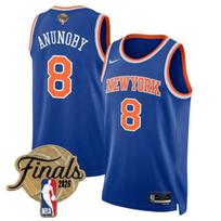 Customizable NBA New York Knicks Jalen Brunson Jersey 11 8 Basketball Uniform Shirt Men Women Sportswear S blue