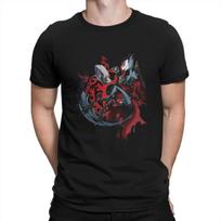 Helluvaboss Stolas Tshirt Homme Men's Clothes Blusas Polyester T Shirt For Men XL brown